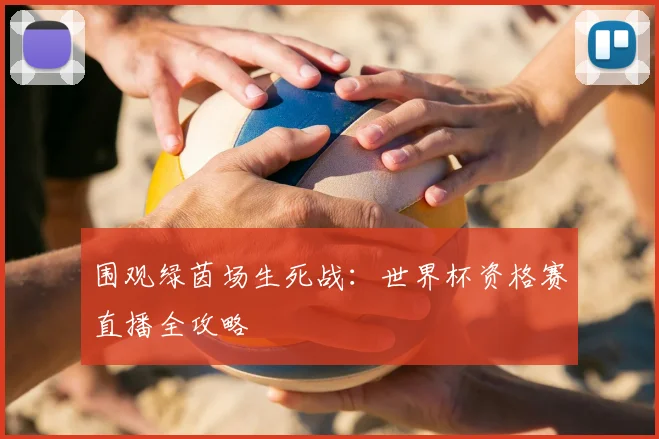 围观绿茵场生死战:世界杯资格赛直播全攻略
